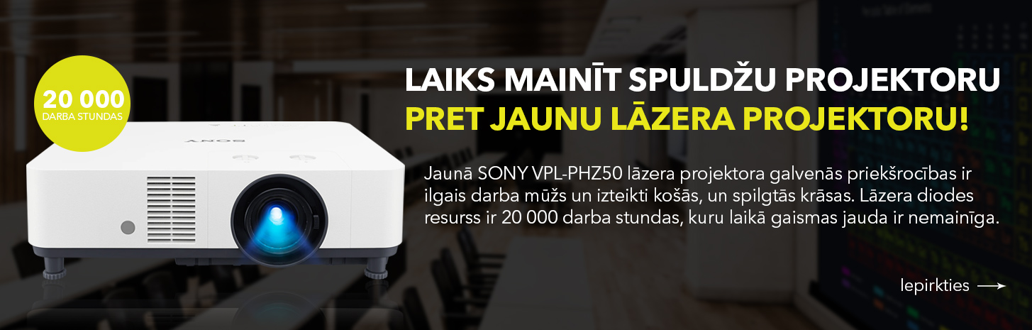 SONY VPL-PHZ50 lāzera projektors