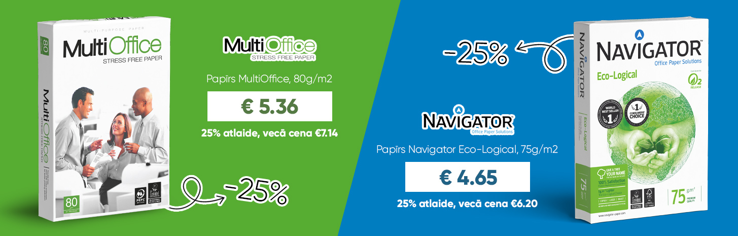 MultiOffice un Navigator 25% atlaide